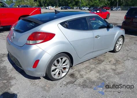 2012 Hyundai Veloster Base W/Gray из США, поврежденный, VIN KMHTC6AD0CU022453